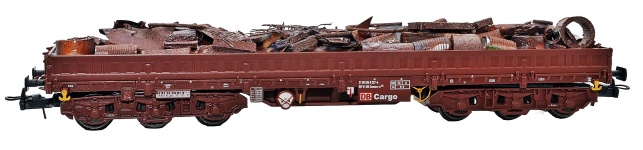  NW22950 - H0 - Flachwagen Samms-u 454, Schrott-Ladung, DB Cargo, Ep. IV-V
